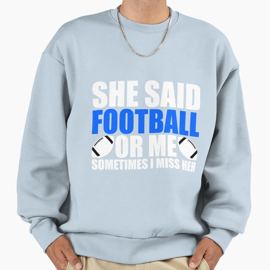 Funny American Football T-Shirt - Fun Novelty Design Men Women - T-Shirt, Sweatshirt, Hoodie