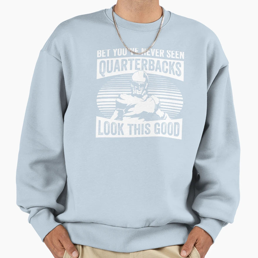 Football Quarterbacks Security Sweatshirt - Fun Novelty Design for Adults - T-Shirt, Sweatshirt, Hoodie