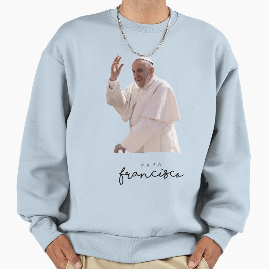 Papa 80S Sweatshirt - Minimalist Print Men Women - T-Shirt, Sweatshirt, Hoodie