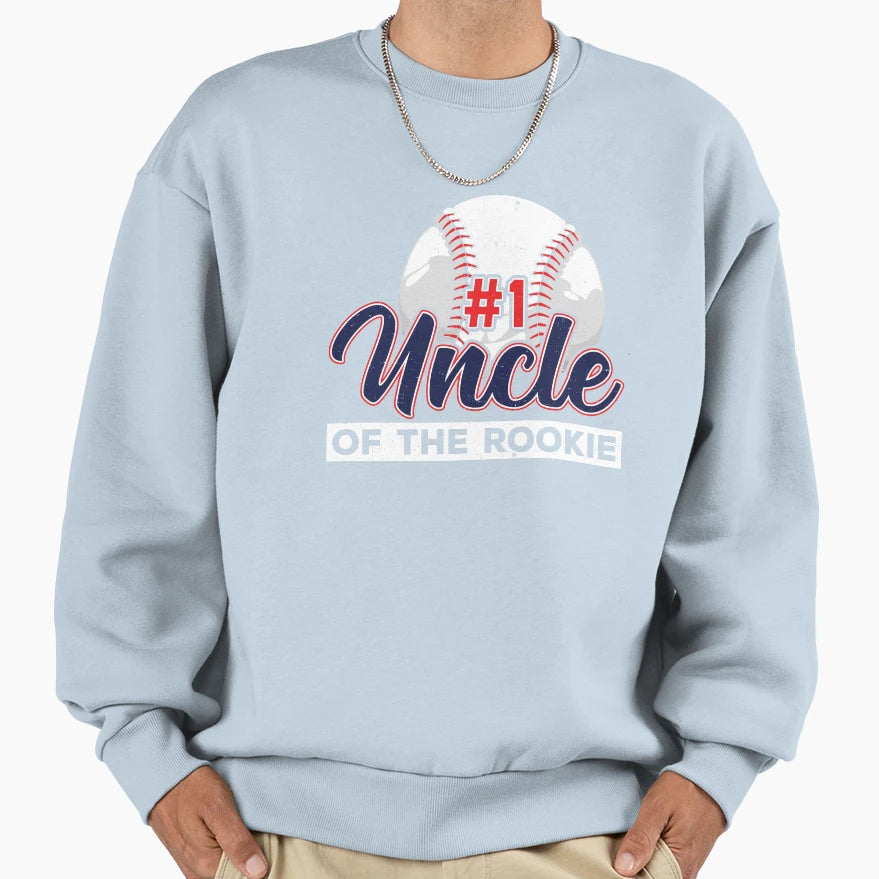 Uncle Rookie Rookie Year T-Shirt - Casual Everyday Wear for Adults - T-Shirt, Sweatshirt, Hoodie