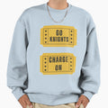 Ucf Go Knights Charge Ticket Sweatshirt - Streetwear Style for Adults - T-Shirt, Sweatshirt, Hoodie