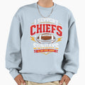I Support Chiefs Sundays Game Day Sweatshirt - Unique Graphic Men Women - T-Shirt, Sweatshirt, Hoodie