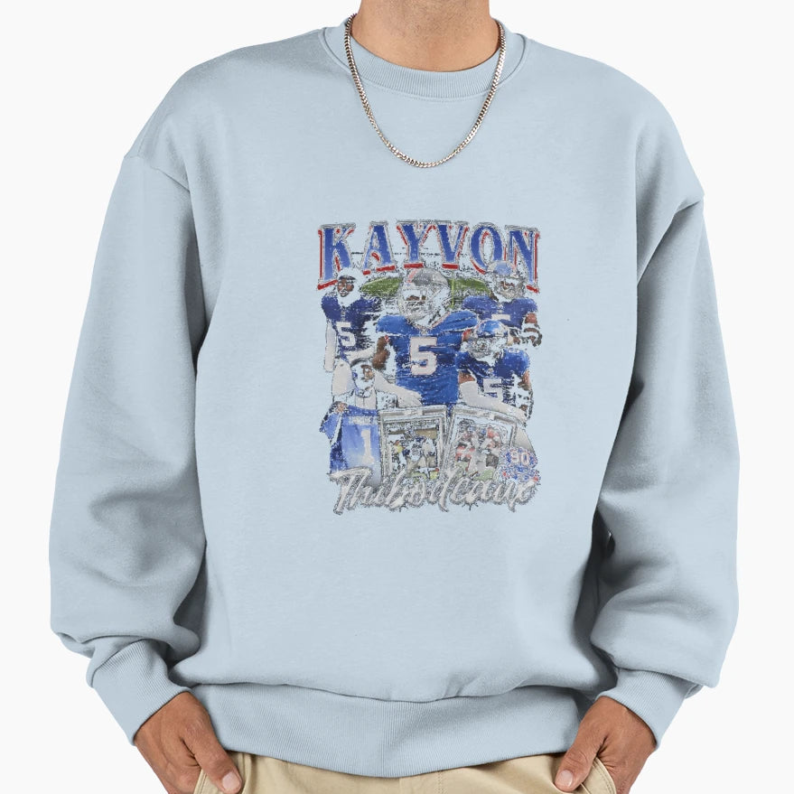Kayvon Thibodeaux Sweatshirt - Trendy Graphic Men Women - T-Shirt, Sweatshirt, Hoodie