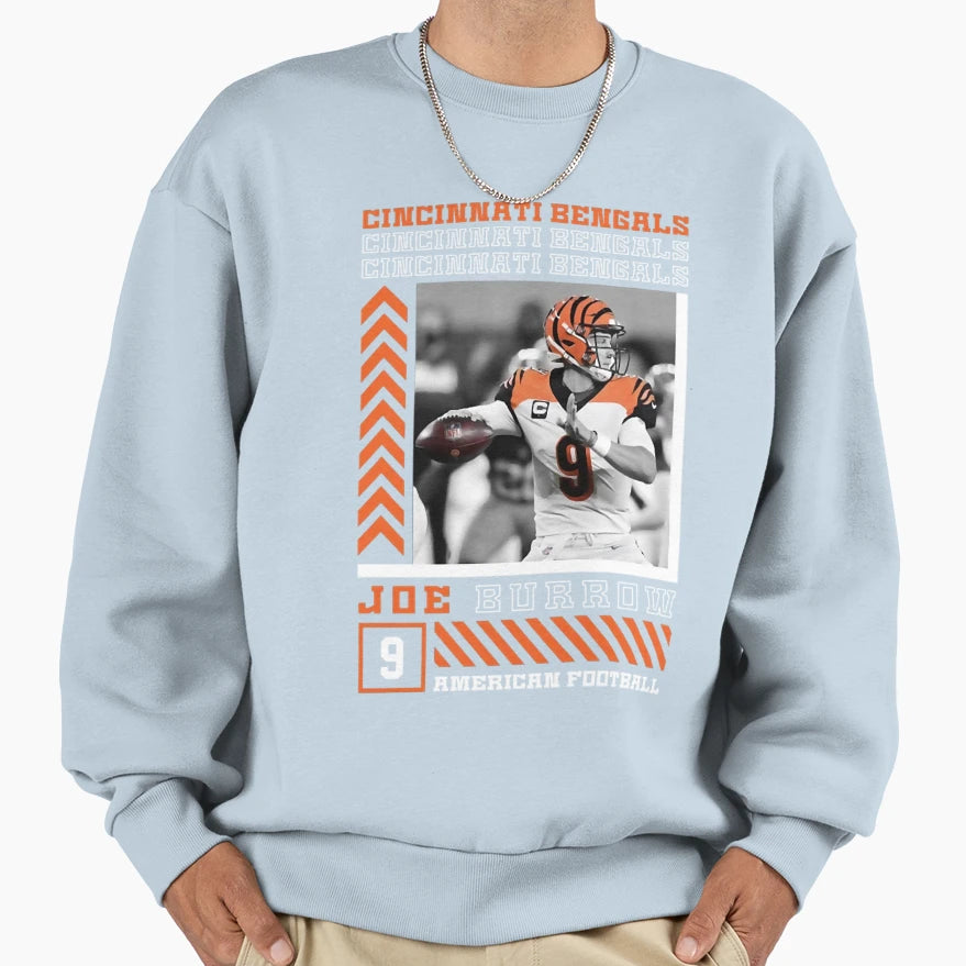 Player Sports Quarterback 14 Wide Sweatshirt - Unique Graphic Men Women - T-Shirt, Sweatshirt, Hoodie