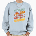 Husband Dad Fantasy Football Commish Sweatshirt - Fun Novelty Design Unisex - T-Shirt, Sweatshirt, Hoodie