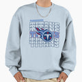 Tennessee Titans Grid Logo Modern T-Shirt - Unique Graphic Unisex - T-Shirt, Sweatshirt, Hoodie
