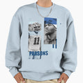 Touchdown Linebacker Player 11 Defensive Sweatshirt - Graphic Print Unisex - T-Shirt, Sweatshirt, Hoodie