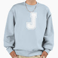 J Letter Sweatshirt - Trendy Graphic for Adults - T-Shirt, Sweatshirt, Hoodie