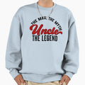 Uncle Myth Legend Sweatshirt - Minimalist Print Unisex - T-Shirt, Sweatshirt, Hoodie