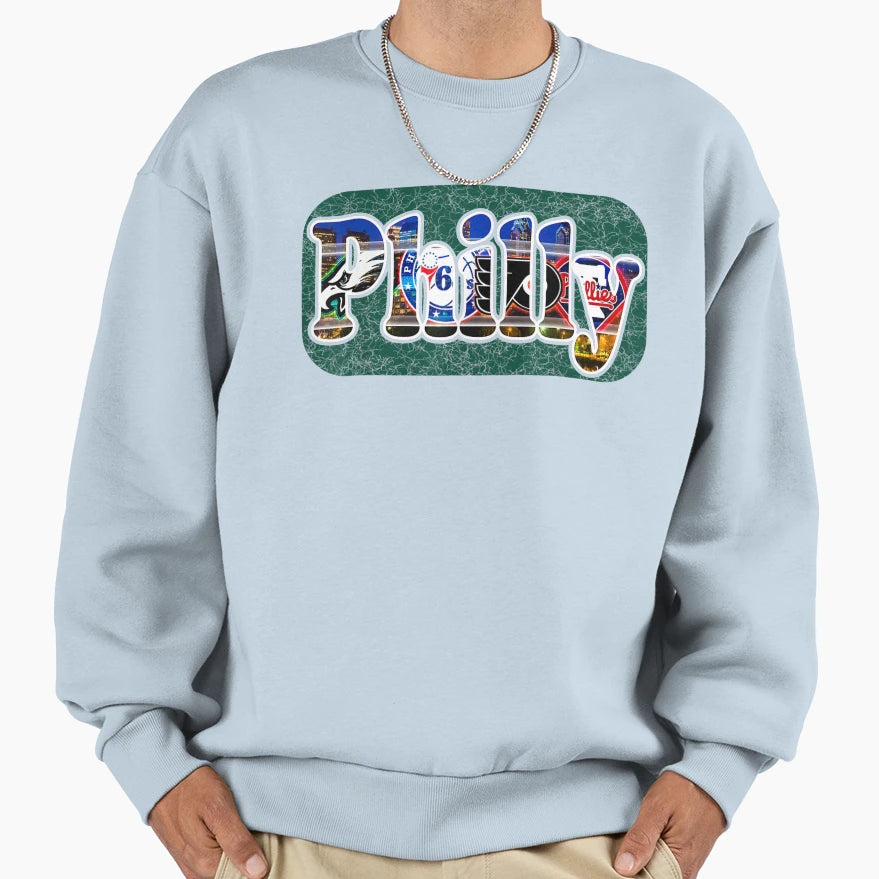 Philadelphia Proud Sports Fan Sweatshirt - Fun Novelty Design for Adults - T-Shirt, Sweatshirt, Hoodie