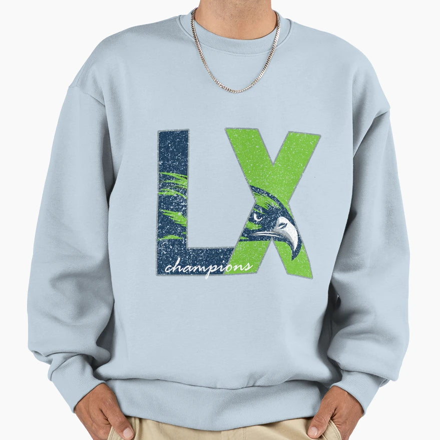 Lx Champions 2026 Seattle Sweatshirt - Aesthetic Graphic for Adults - T-Shirt, Sweatshirt, Hoodie