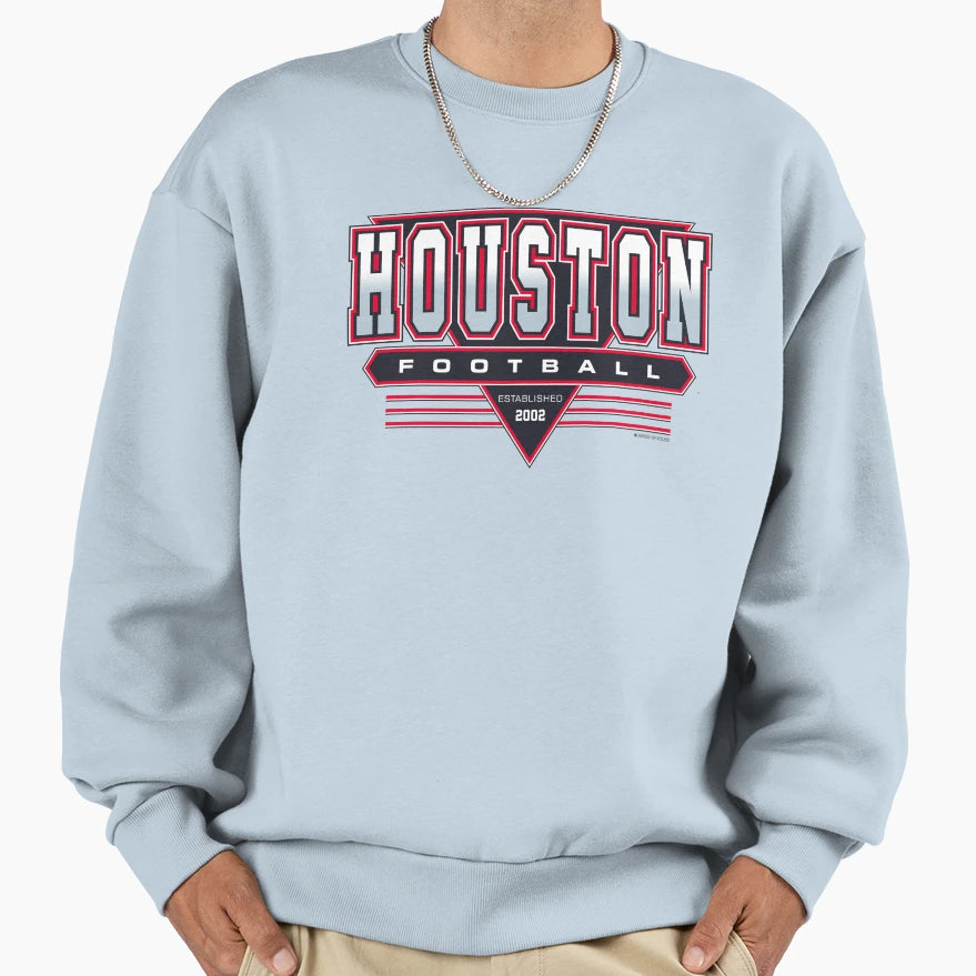 Houston Football Texans Sweatshirt - Casual Everyday Wear for Adults - T-Shirt, Sweatshirt, Hoodie