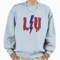 Liberty University Lightning Drip Sweatshirt - Trendy Graphic for Adults - T-Shirt, Sweatshirt, Hoodie
