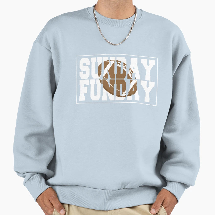 Sunday Funday T-Shirt - Minimalist Print Unisex - T-Shirt, Sweatshirt, Hoodie