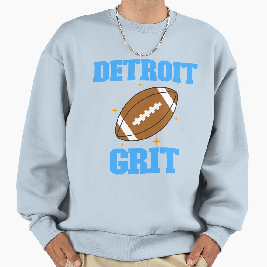 Detroit Grit Lions Nation T-Shirt - Aesthetic Graphic Unisex - T-Shirt, Sweatshirt, Hoodie