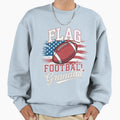 Mens American Flag Football Grandad Sweatshirt - Streetwear Style Unisex - T-Shirt, Sweatshirt, Hoodie