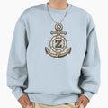 Monogram Z Anchor Sweatshirt - Streetwear Style for Adults - T-Shirt, Sweatshirt, Hoodie