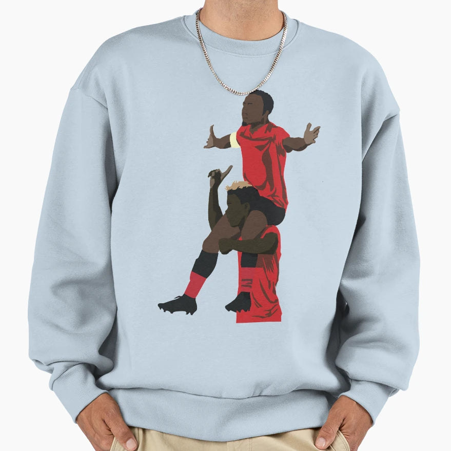 Soloman Asante Phoenix Rising Sweatshirt - Trendy Graphic Men Women - T-Shirt, Sweatshirt, Hoodie