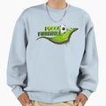 Pizza And Football Matches Sweatshirt - Graphic Print Unisex - T-Shirt, Sweatshirt, Hoodie