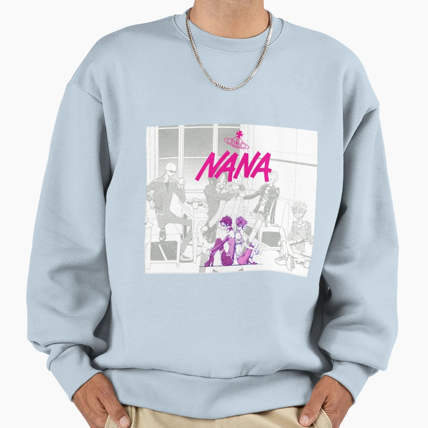 Drawing Nana Anime And Manga Sweatshirt - Streetwear Style for Adults - T-Shirt, Sweatshirt, Hoodie