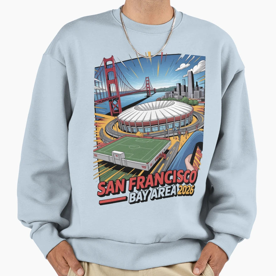 San Francisco Bay Area Golden Gate T-Shirt - Streetwear Style Men Women - T-Shirt, Sweatshirt, Hoodie