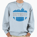 Lions Football Fan Detroit Skyline Sweatshirt - Streetwear Style Men Women - T-Shirt, Sweatshirt, Hoodie