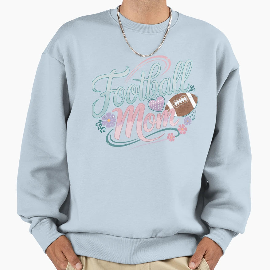 Football Mom Football Lover T-Shirt - Streetwear Style Men Women - T-Shirt, Sweatshirt, Hoodie