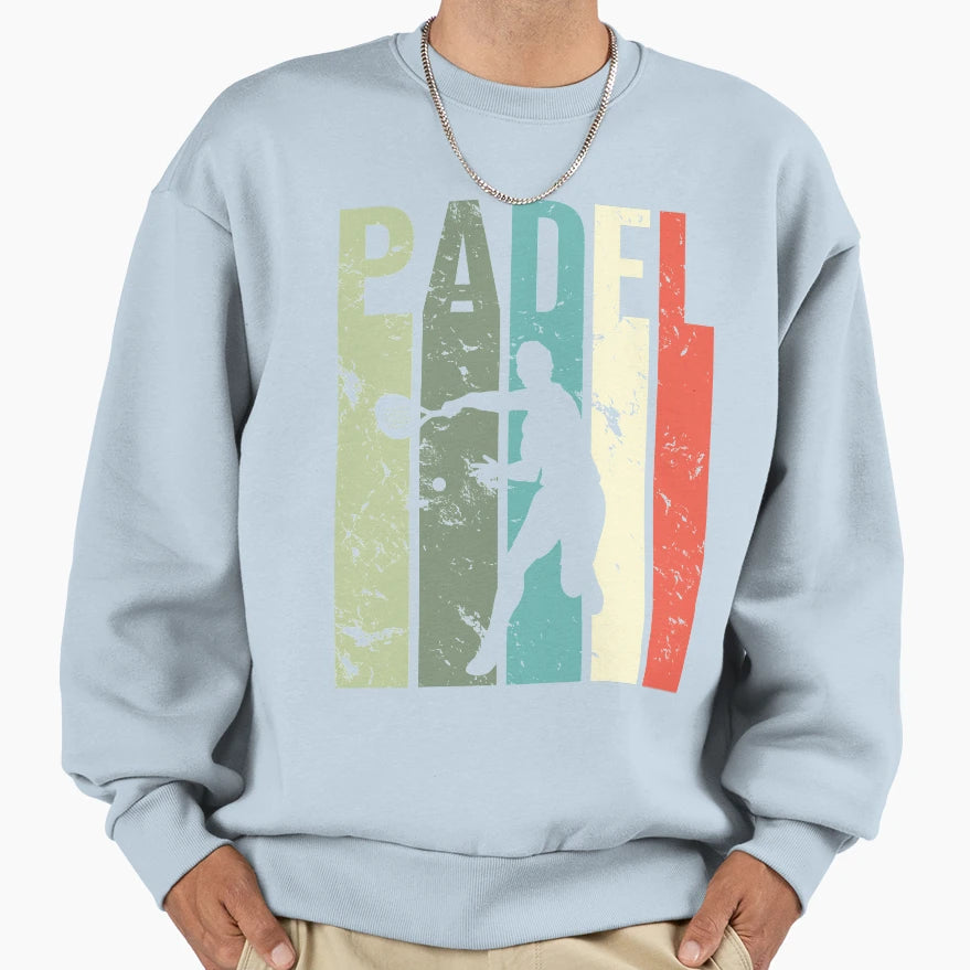 Padel Player Funny Padel Sweatshirt - Casual Everyday Wear Unisex - T-Shirt, Sweatshirt, Hoodie