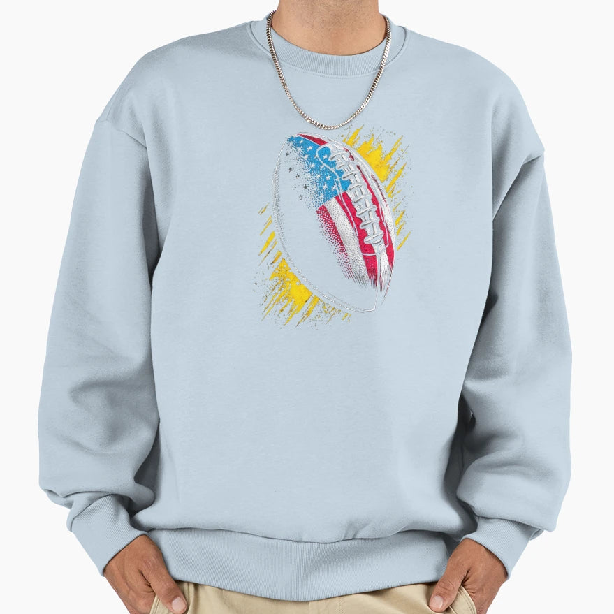 American Football Sweatshirt - Minimalist Print Unisex - T-Shirt, Sweatshirt, Hoodie