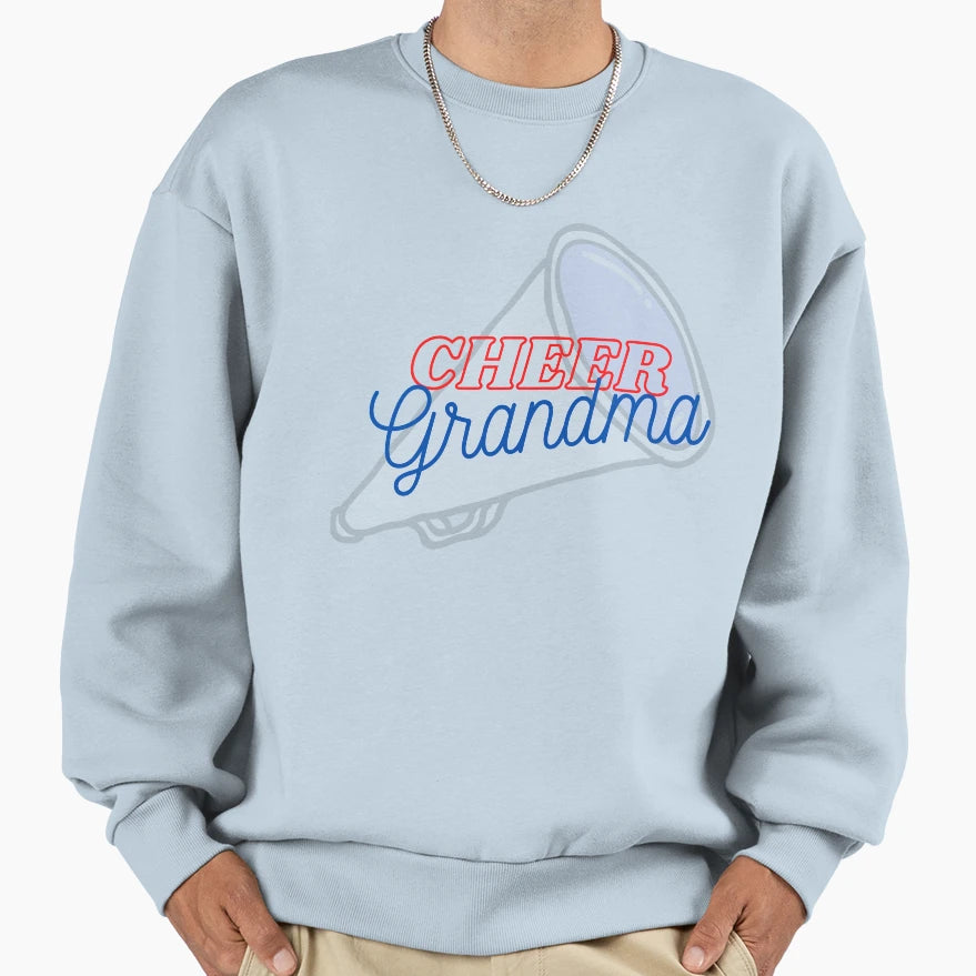 Cheer Grandma Cheerlife Sweatshirt - Minimalist Print for Adults - T-Shirt, Sweatshirt, Hoodie