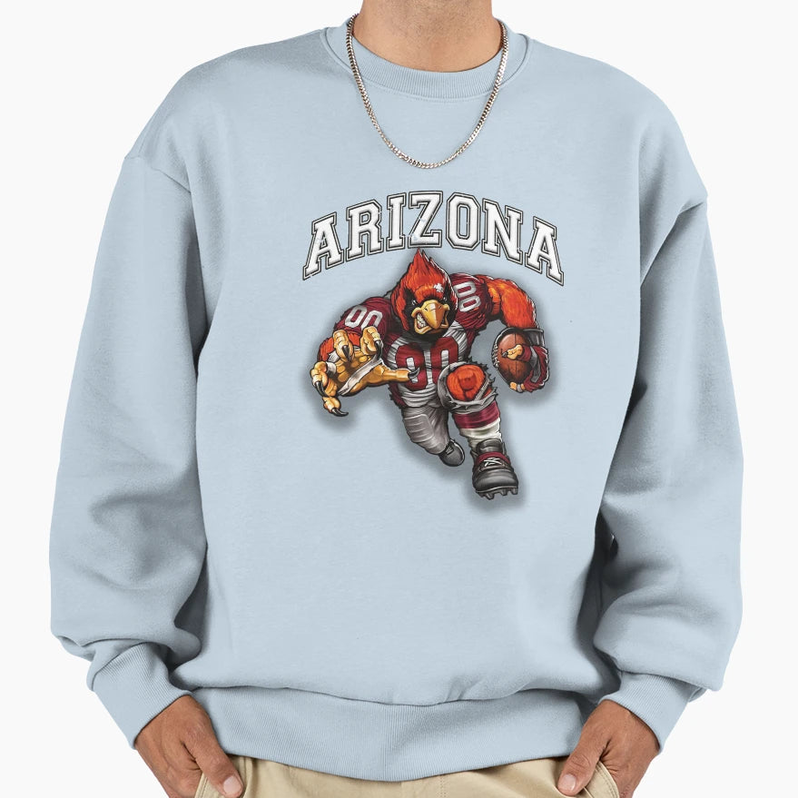 Arizona Football Sweatshirt - Aesthetic Graphic Men Women - T-Shirt, Sweatshirt, Hoodie
