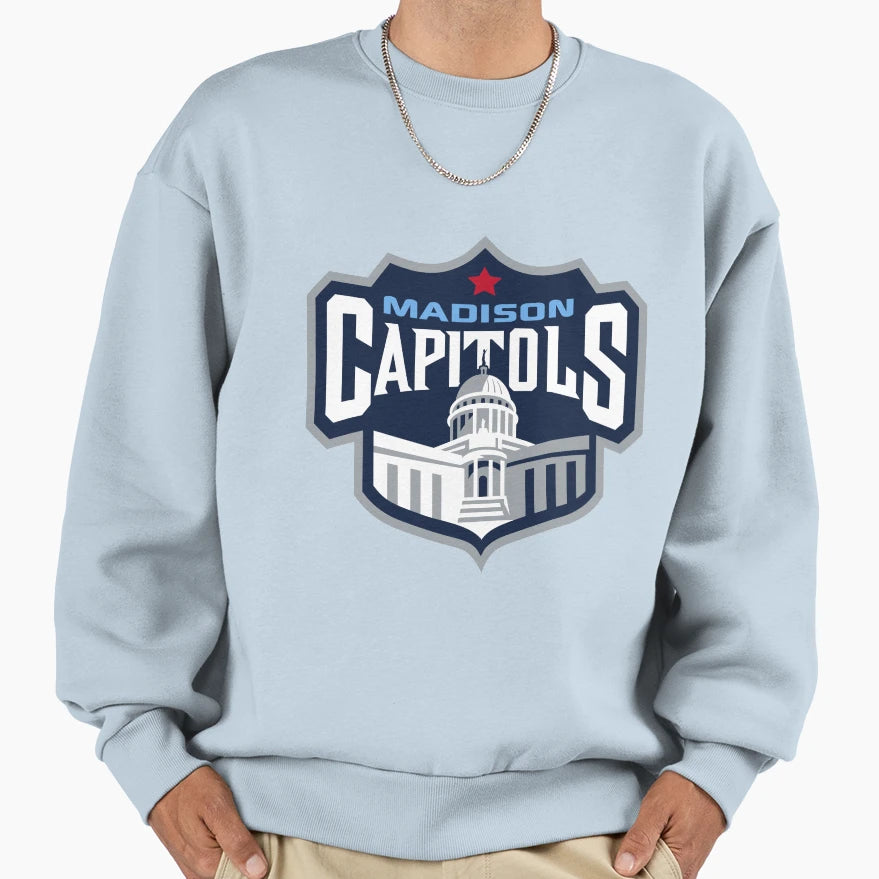 Madison Capitols Logo Sweatshirt - Custom Art Print Unisex - T-Shirt, Sweatshirt, Hoodie
