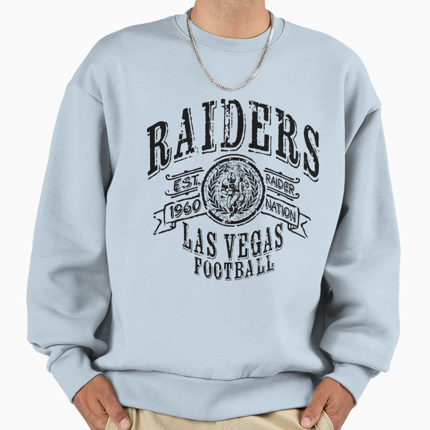 Art Las Vegas Raiders Sweatshirt - Novelty Apparel for Adults - T-Shirt, Sweatshirt, Hoodie