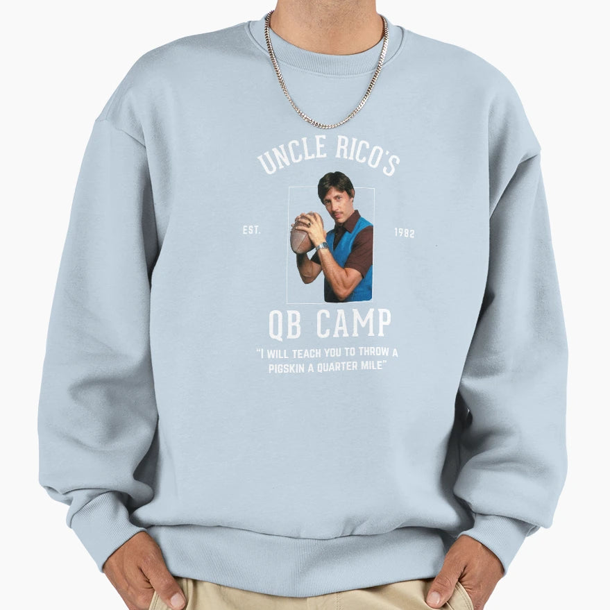 Uncle Ricos Qb Camp 1982 Sweatshirt - Casual Everyday Wear Men Women - T-Shirt, Sweatshirt, Hoodie