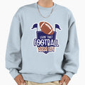 Livin That Football Mom Life Sweatshirt - Trendy Graphic for Adults - T-Shirt, Sweatshirt, Hoodie