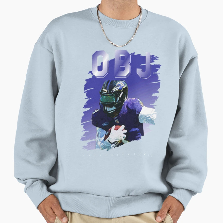 Odell Beckham Jr 90S Bootleg Obj Obj T-Shirt - Fun Novelty Design Unisex - T-Shirt, Sweatshirt, Hoodie