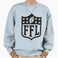 Fantasy Football Distressed Ffl League T-Shirt - Novelty Apparel for Adults - T-Shirt, Sweatshirt, Hoodie