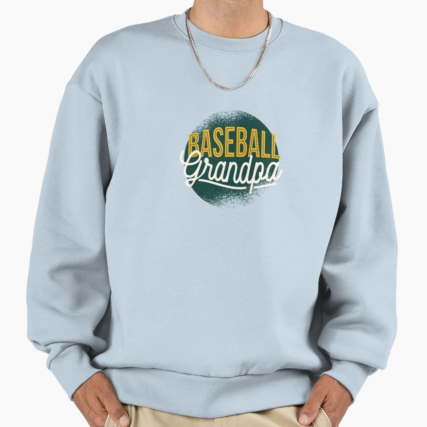 Baseball Grandpa Sweatshirt - Fun Novelty Design Men Women - T-Shirt, Sweatshirt, Hoodie