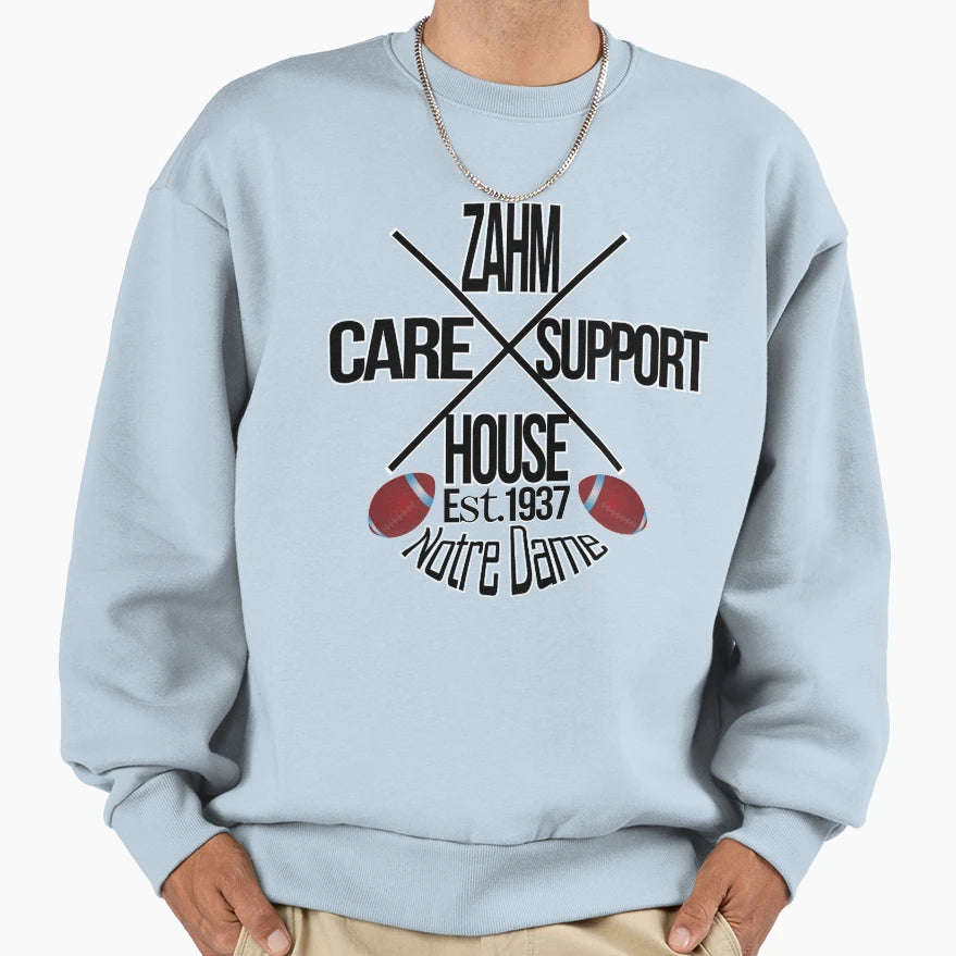 Zahm House Sweatshirt - Casual Everyday Wear for Adults - T-Shirt, Sweatshirt, Hoodie