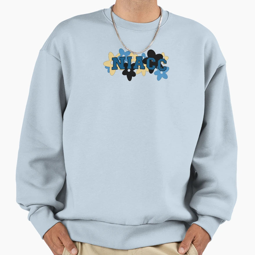 Niacc Flowers Sweatshirt - Casual Everyday Wear Men Women - T-Shirt, Sweatshirt, Hoodie