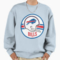 Bison Billy Football Sweatshirt - Streetwear Style for Adults - T-Shirt, Sweatshirt, Hoodie