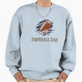 Football Dad Sports Themed Fathers Sweatshirt - Unique Graphic Men Women - T-Shirt, Sweatshirt, Hoodie