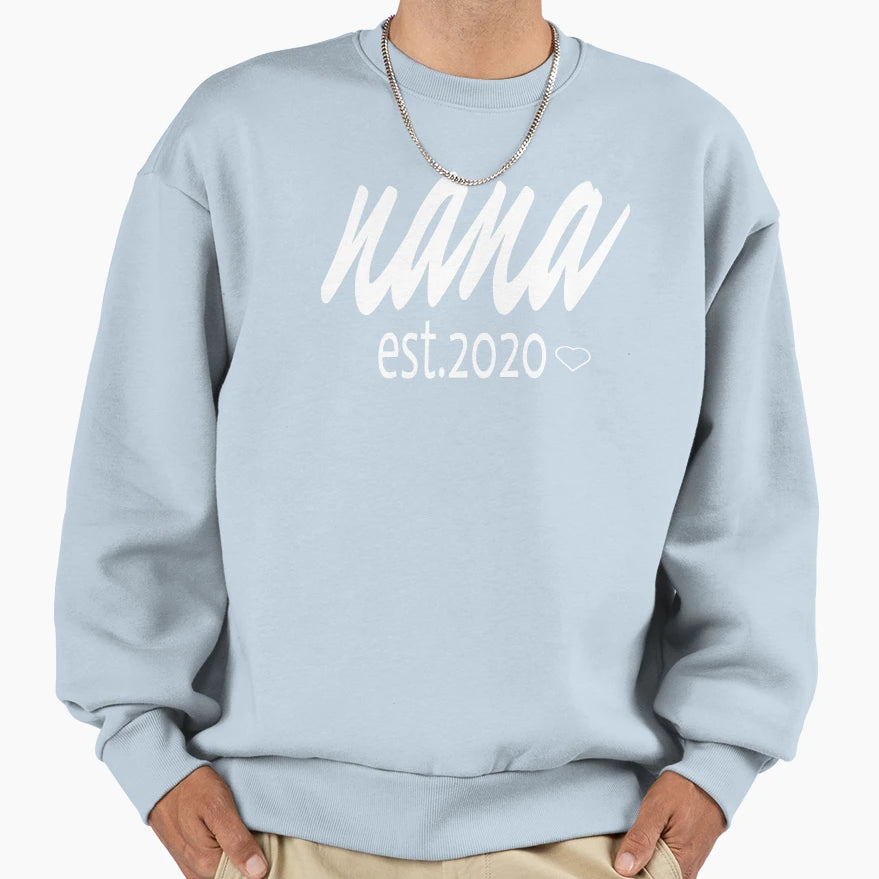 Nana Is 2020 Sweatshirt - Novelty Apparel Unisex - T-Shirt, Sweatshirt, Hoodie
