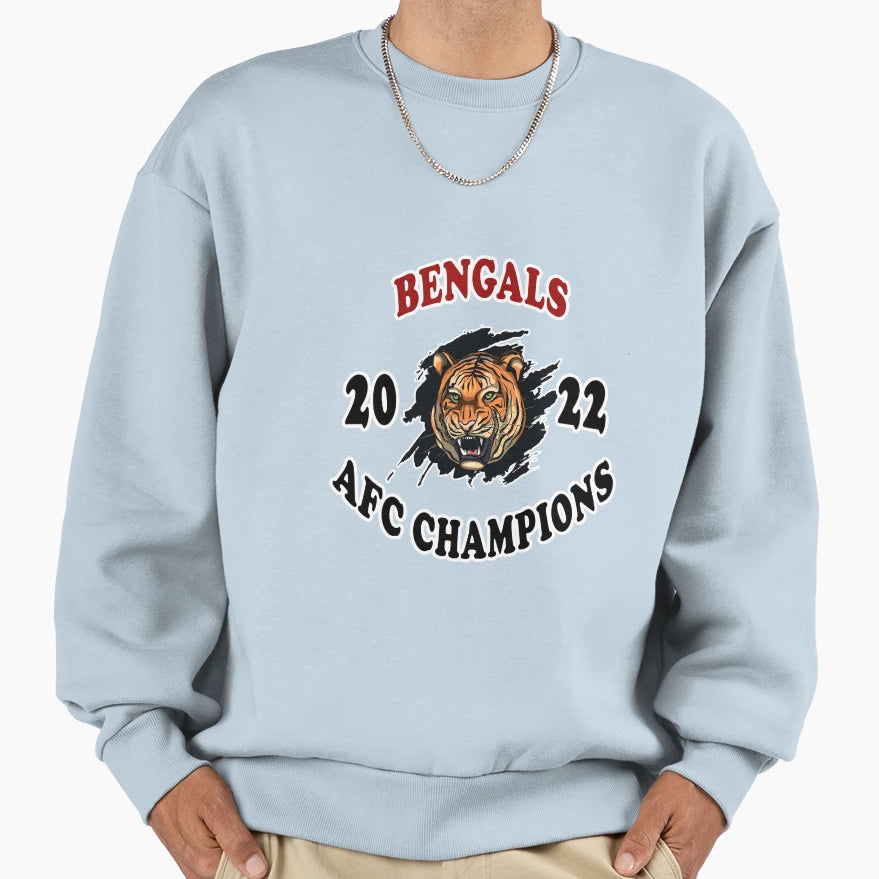 Bengal Championship 2022 Bengal Super Sweatshirt - Graphic Print Unisex - T-Shirt, Sweatshirt, Hoodie