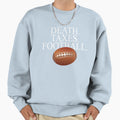 Death Taxes Football Sweatshirt - Fun Novelty Design Unisex - T-Shirt, Sweatshirt, Hoodie