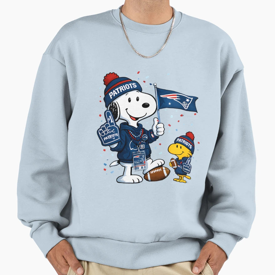 Supporter New England Patriots Sweatshirt - Novelty Apparel Men Women - T-Shirt, Sweatshirt, Hoodie