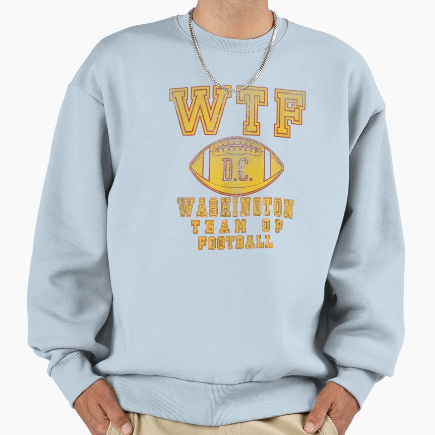 Football Sport Yellow Sweatshirt - Graphic Print for Adults - T-Shirt, Sweatshirt, Hoodie