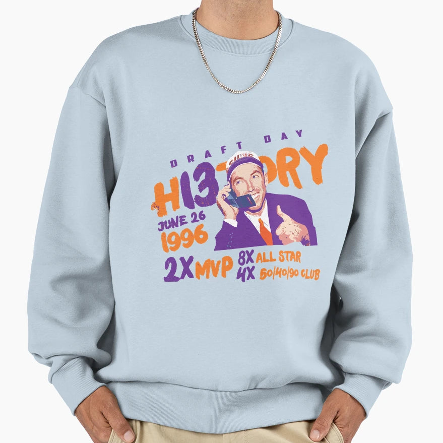 Steve Nash History T-Shirt - Unique Graphic Unisex - T-Shirt, Sweatshirt, Hoodie