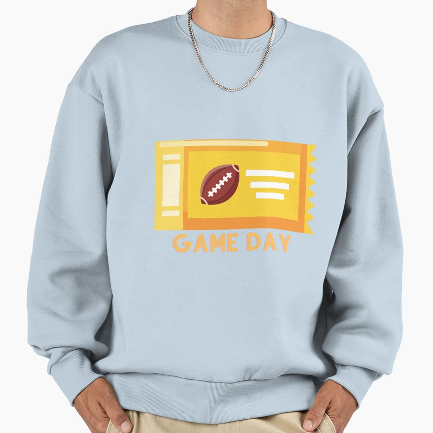 Game Day Sweatshirt - Unique Graphic Men Women - T-Shirt, Sweatshirt, Hoodie