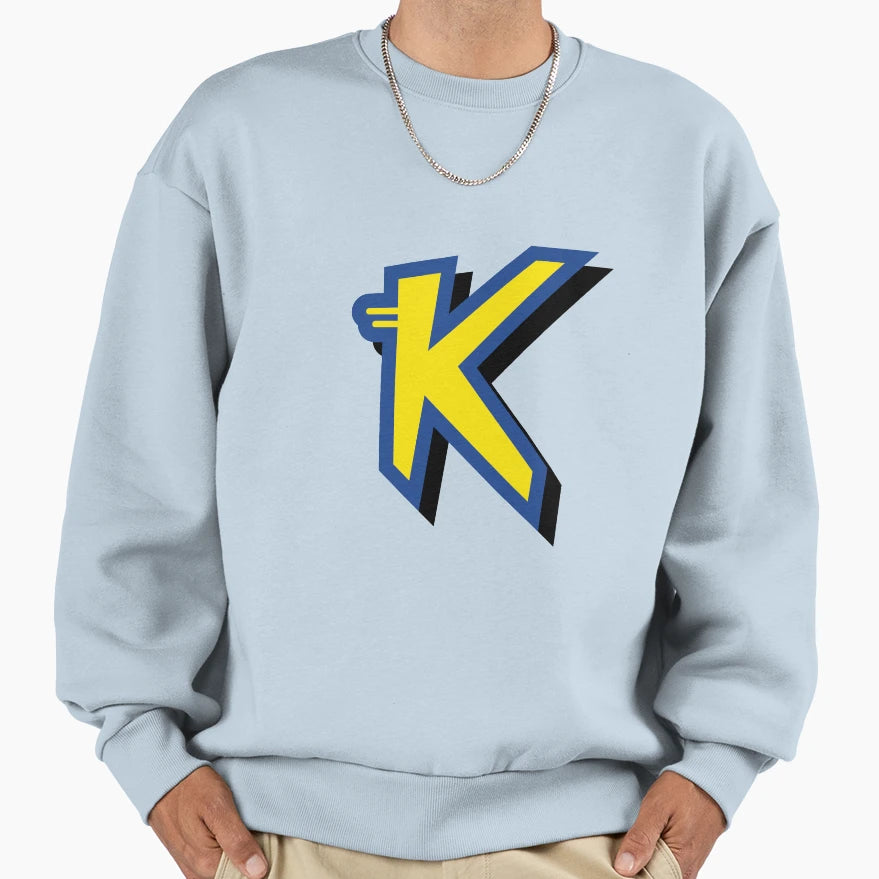 K Logo Sweatshirt - Casual Everyday Wear for Adults - T-Shirt, Sweatshirt, Hoodie
